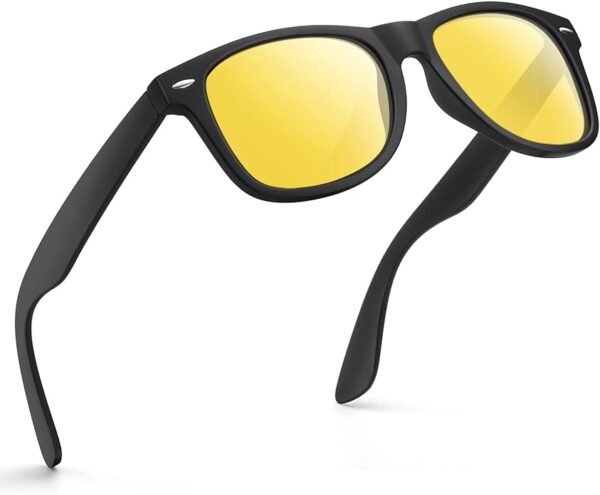 feidusun sunglasses | polarized uv400 retro black for men & women