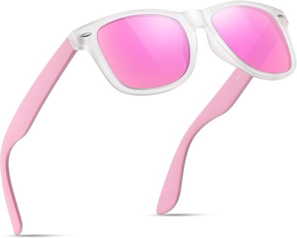 feidusun sunglasses | polarized uv400 retro black for men & women