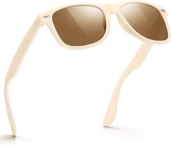 feidusun sunglasses | polarized uv400 retro black for men & women
